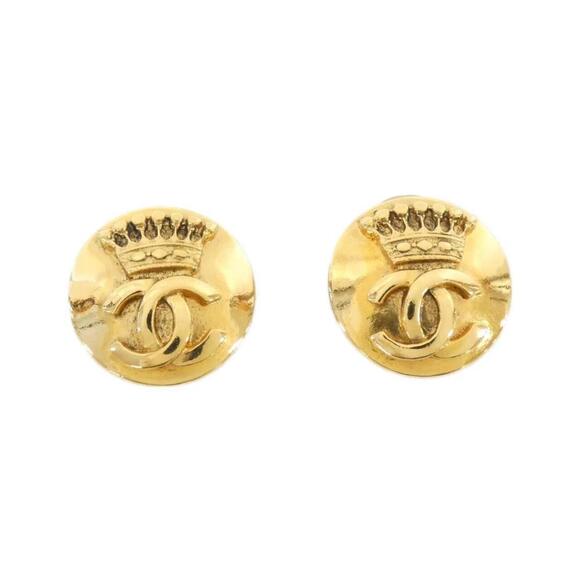 CHANEL Gold Earrings - Picture 1 of 4